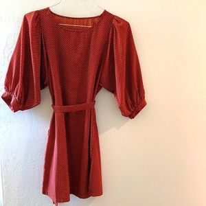 Beautiful silk dress, Canadian designer